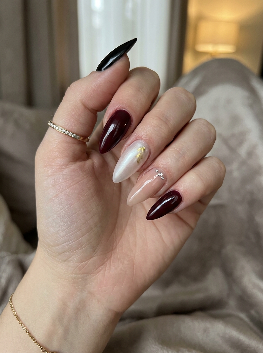 Elegant Glam Stiletto Nails als Stiletto Nägel Inspiration 2026